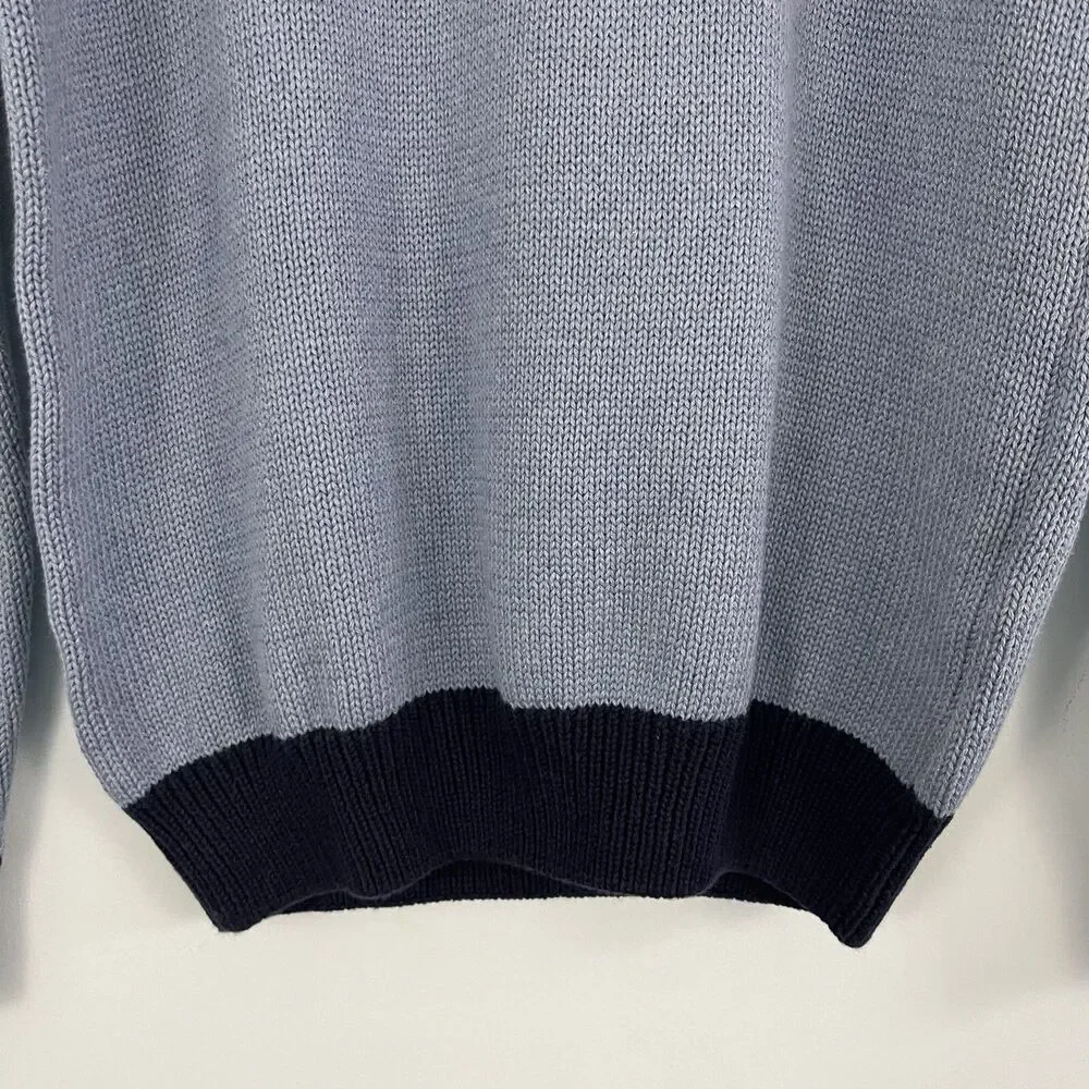 NWT Gymboree Boys L 10/12 Shawl Collar Fair Isle Preppy‎ Holiday Sweater Blue